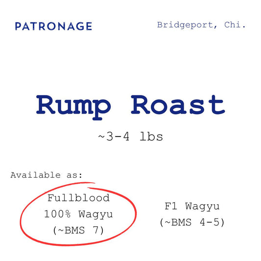 Rump Roast | Fullblood Wagyu